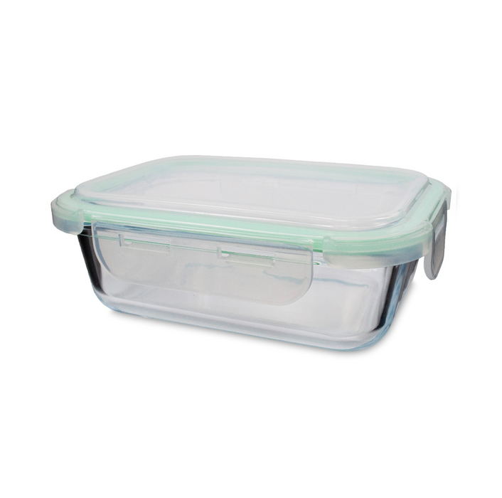 Kitchen Basics glass storage container with locking lid - Medium