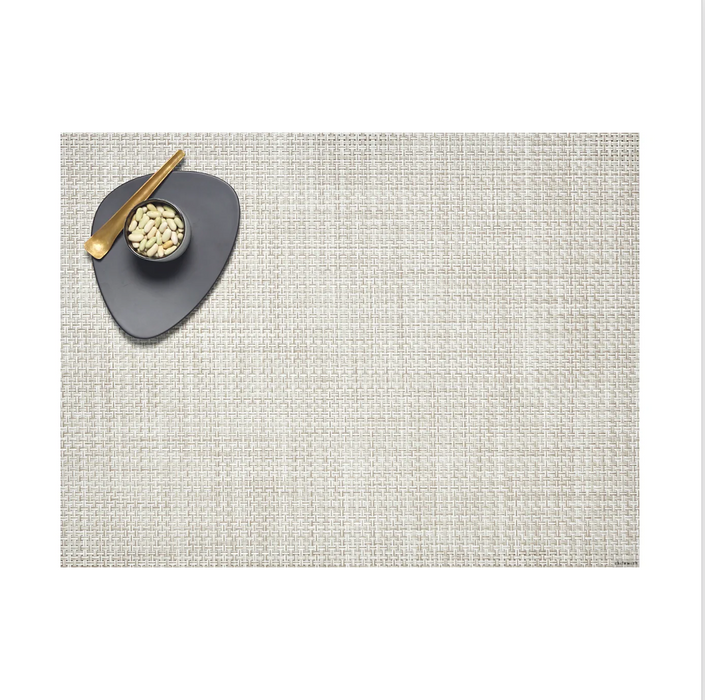 Chilewich Table Mats - Basketweave / Rectangle / Natural