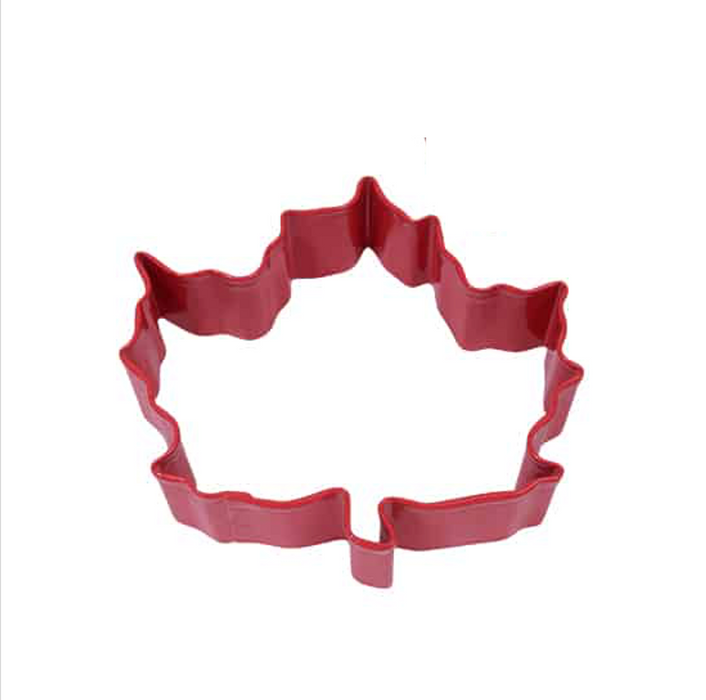 RenduM Cutters pour les cookies d'automne - Red Maple Leaf / 3"