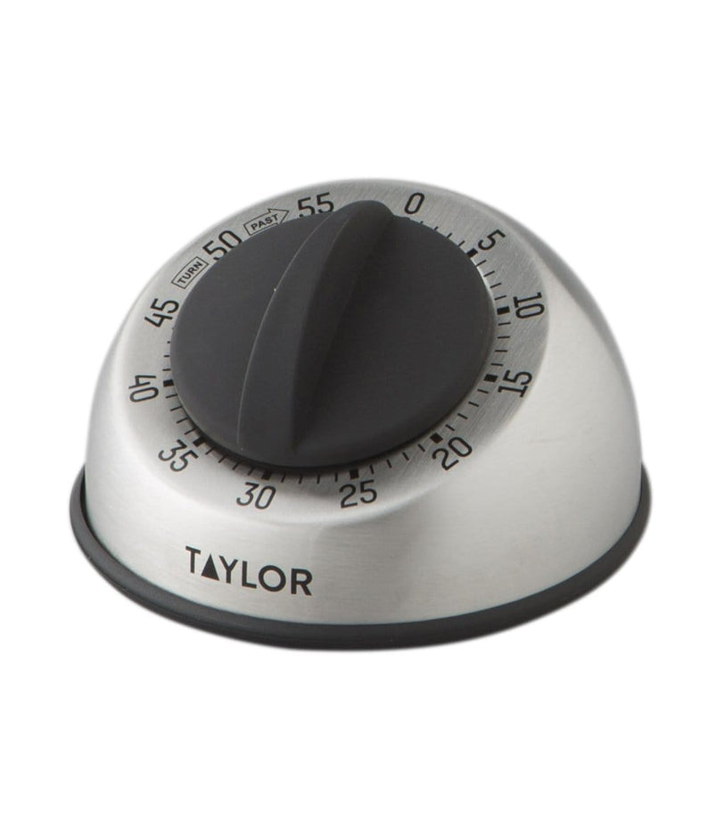 Taylor mécanique 60min Timer acier inoxydable
