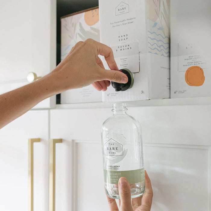 The Bare Home Hand Soap 3L Refill Box - Bergamot + Lime