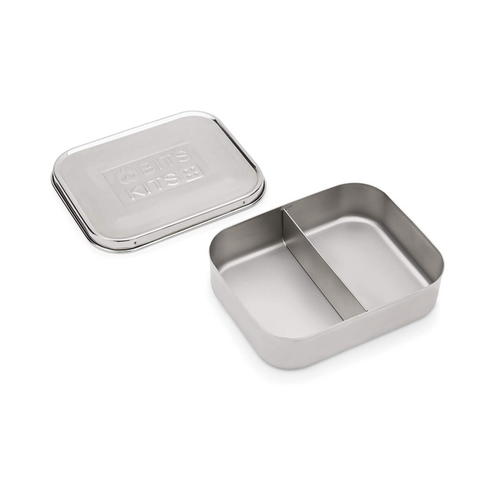 Bits Kits Stainless Steel Snack Containers - 2 sections