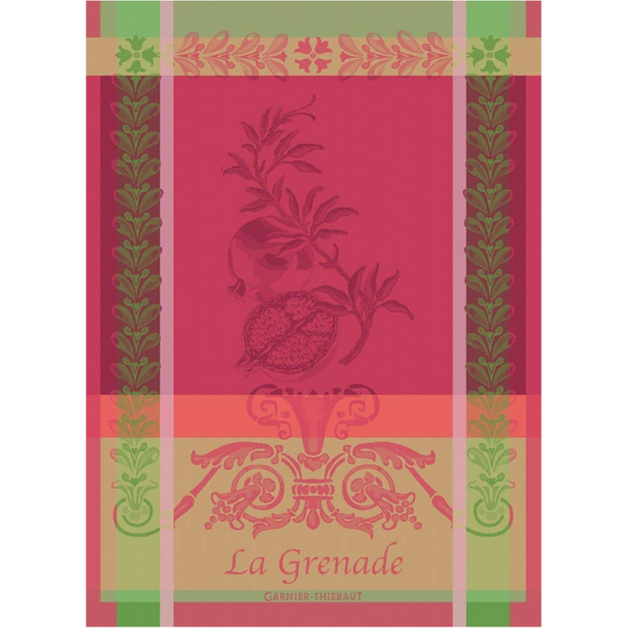 Garnier-Thiebaut Tea Towels - Grenade Rose