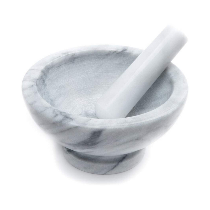 Fox Run Large Marble Mortar and Pestle