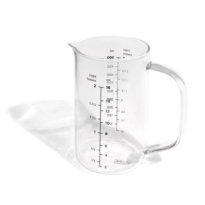 Ricardo 2-Cup Glass Measuring Jar