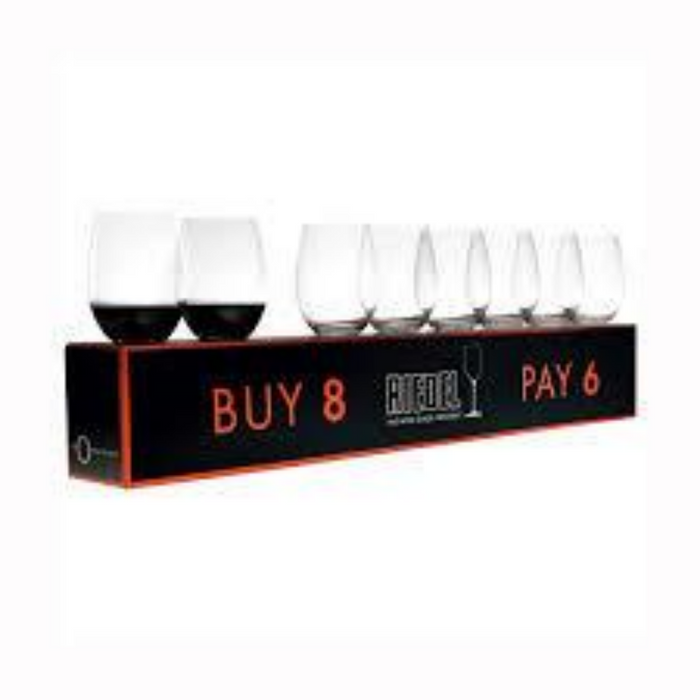 Riedel O Wine Tumbler Cabernet/Merlot - Payer 6 Obtenez 8