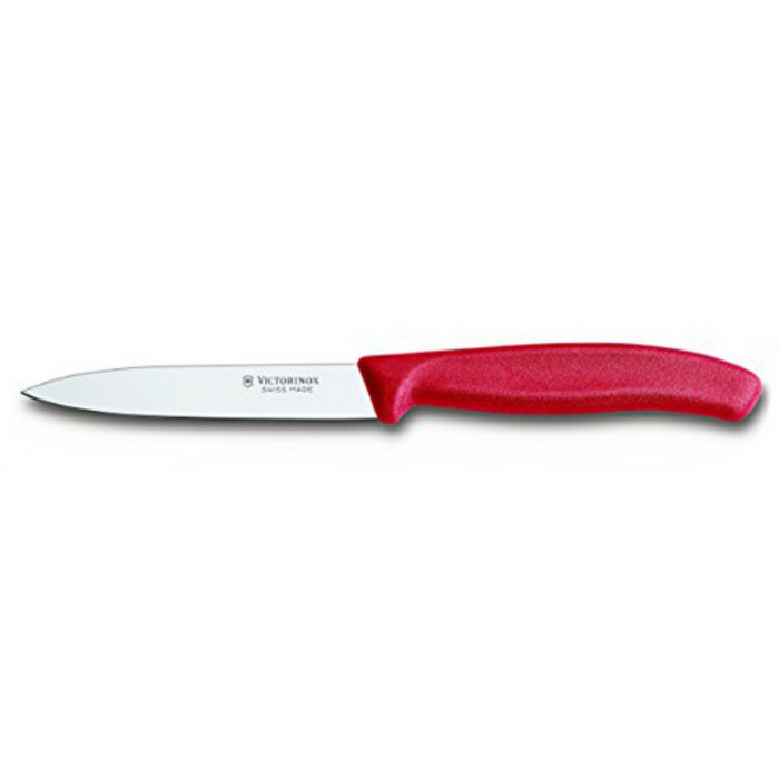 Victorinox 3" Straight Paring Knife - Red