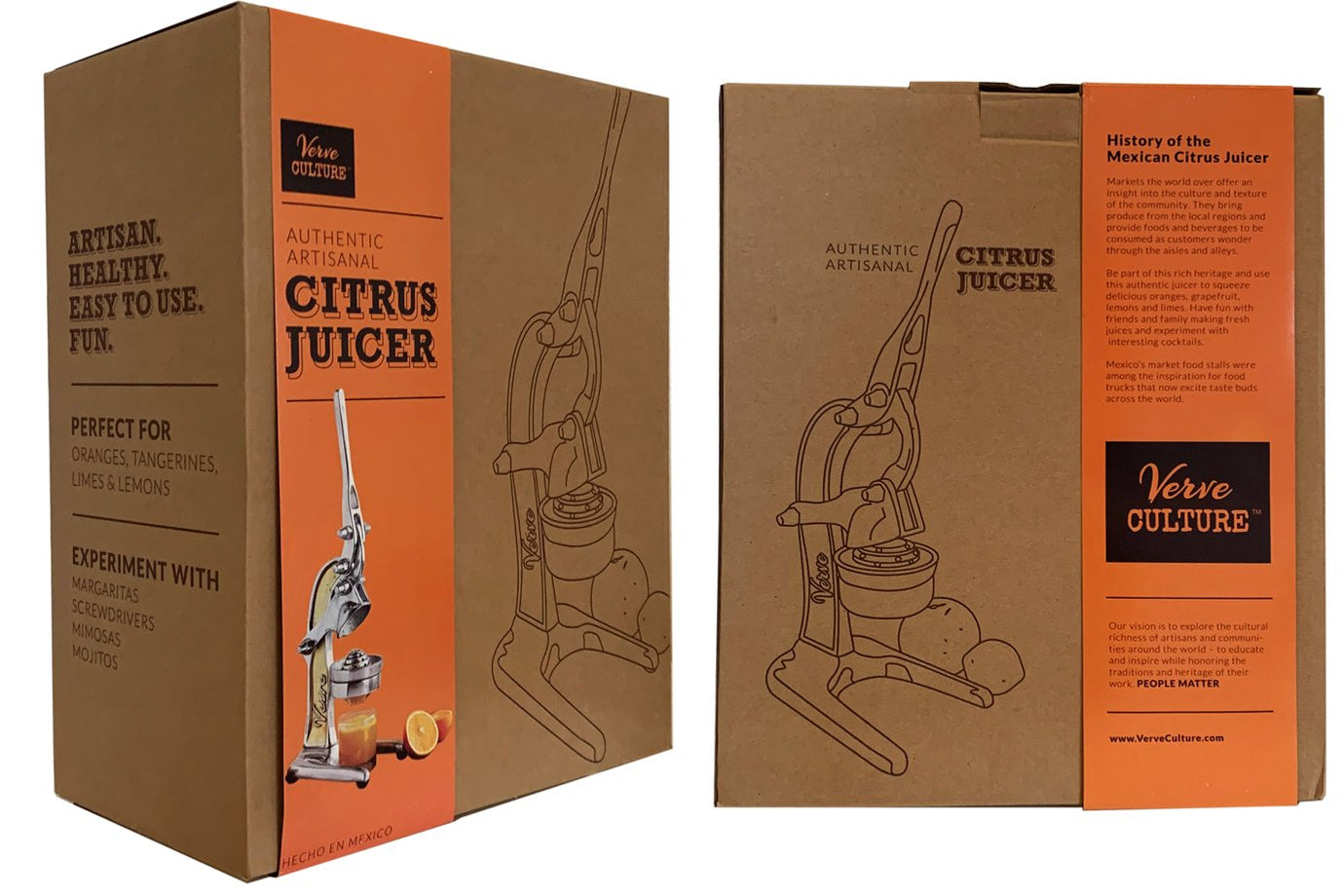 Verve Culture Citrus Juicer mexicain - Petit / Or