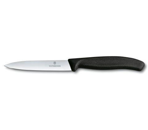Victorinox 4" Straight Paring Knife - Black