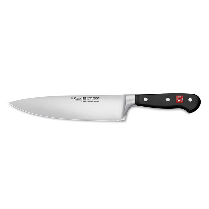 Couteau de chef Wusthof Classic 8" - Noir