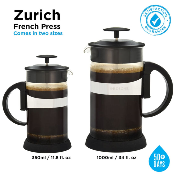 Grosche Zurich Coffee French Press - 350ml