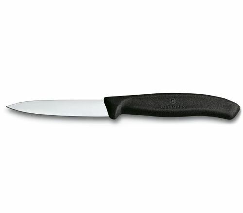 Victorinox 3" Straight Paring Knife - Black