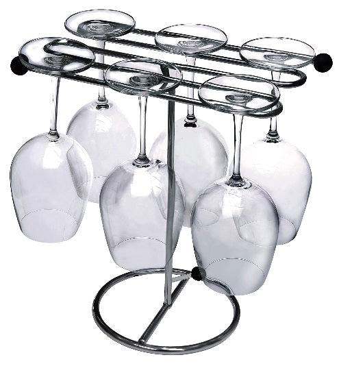 Stemware and Decanter Drying Rack
