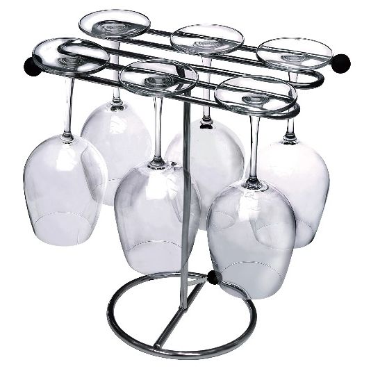 Stemware and Decanter Drying Rack