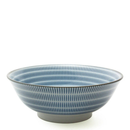 Miya Sen Colors Noodle Bowl - Bleu / 7.75" x 2.75"