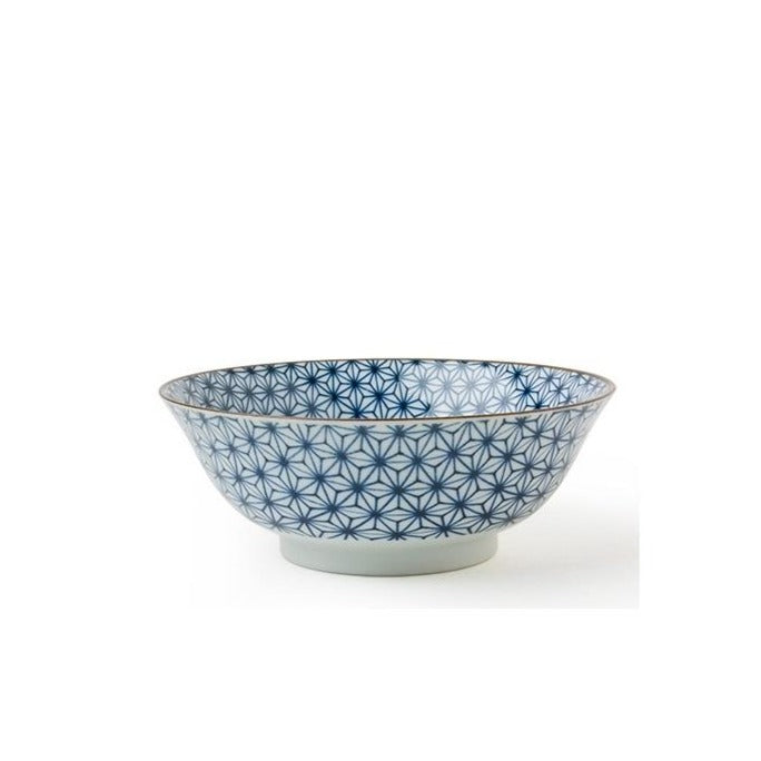 Miya Asanoha 7.25" Bowl - Blue