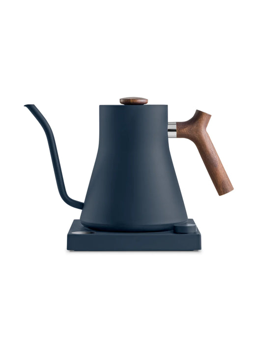 Stagg EKG Electric Pour Over Kettle - Stone Blue / Walnut