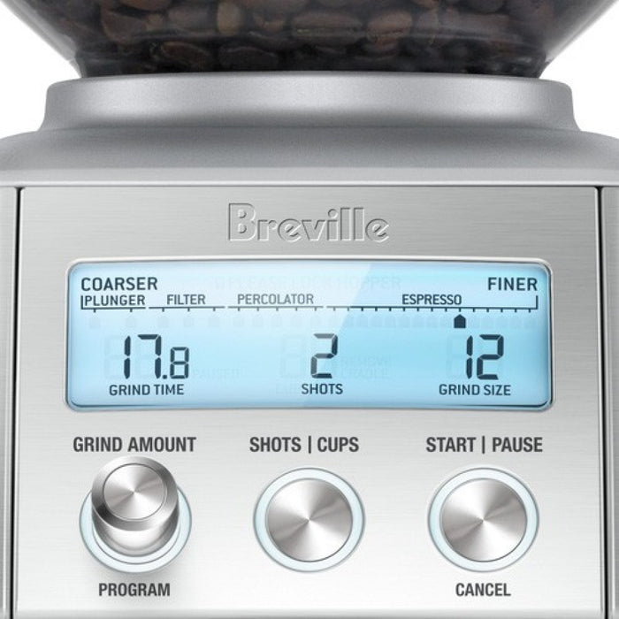 Breville le Smart GrinderTM Pro - Acier inoxydable brossé