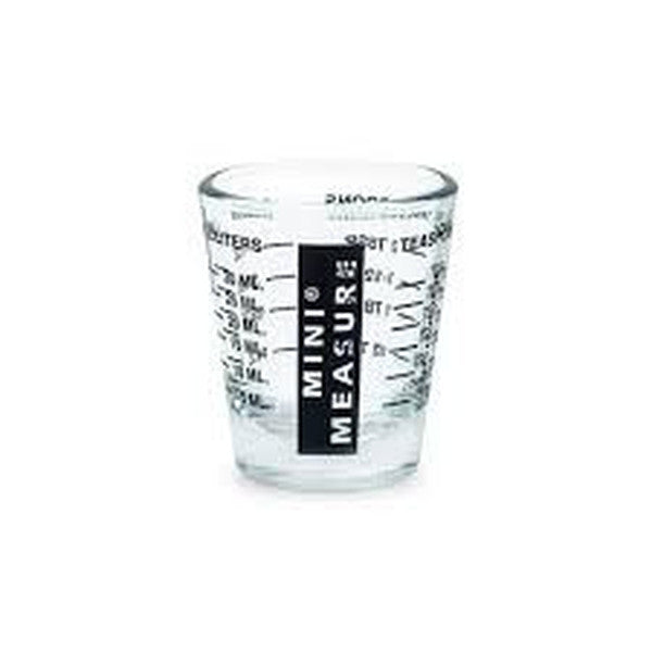 1 X Mini Measure Â Mini Measuring Shot Glass Measures 1oz, 6 Tsp, 2 Tbs,  30ml
