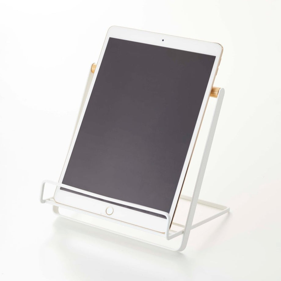 Support de livre de cuisine Yamazaki Tosca blanc