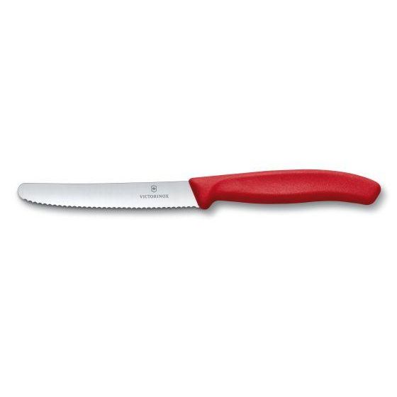 Victorinox Serrated Paring Knife Red — Cookery